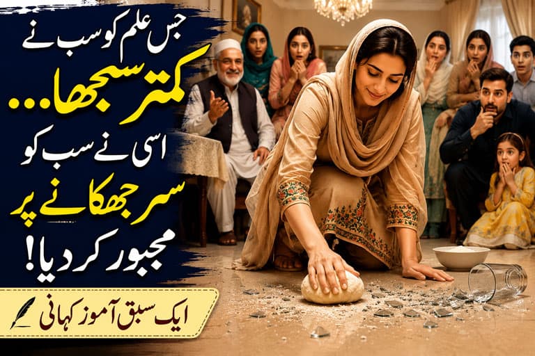 جس علم کو سب نے کمتر سمجھا… اسی نے سب کو سر جھکانے پر مجبور کر دیا!